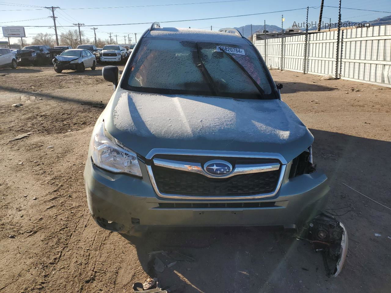 2016 Subaru Forester 2.5i Green vin: JF2SJABC9GH414541