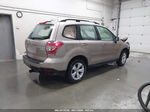 2016 Subaru Forester 2.5i Beige vin: JF2SJABC9GH443053