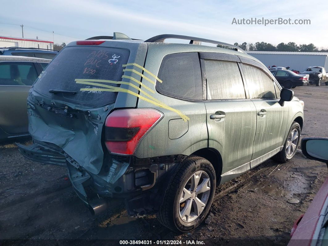 2016 Subaru Forester 2.5i Green vin: JF2SJABC9GH448611