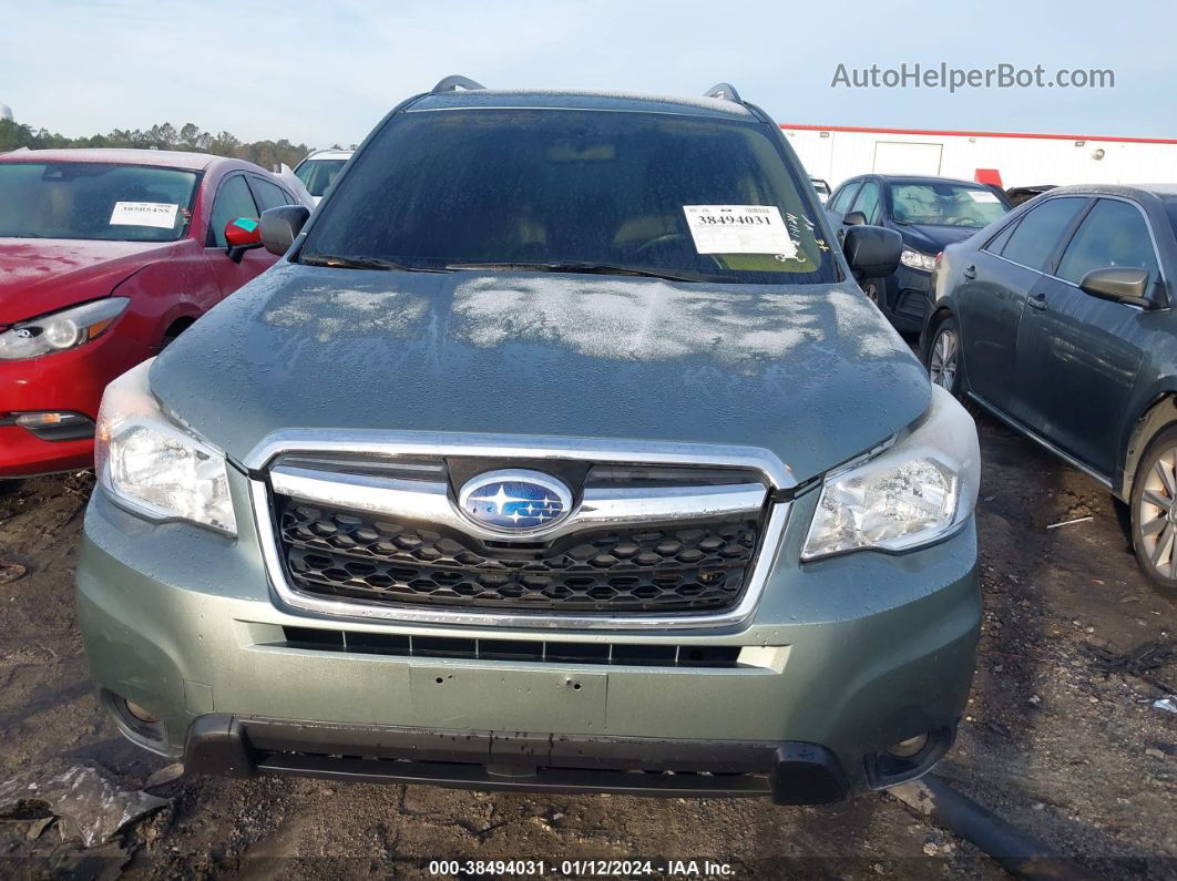 2016 Subaru Forester 2.5i Green vin: JF2SJABC9GH448611