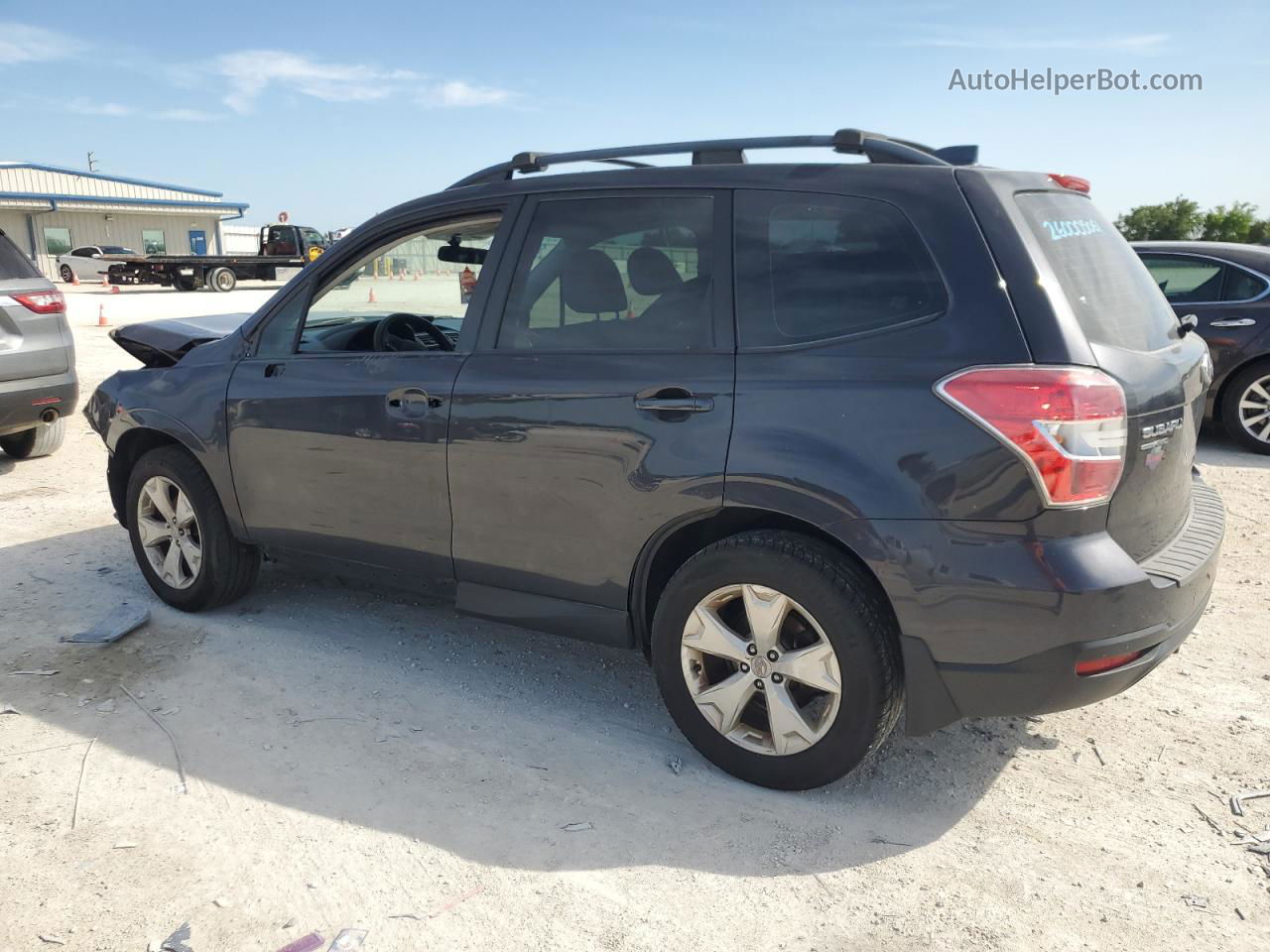 2016 Subaru Forester 2.5i Blue vin: JF2SJABC9GH534517