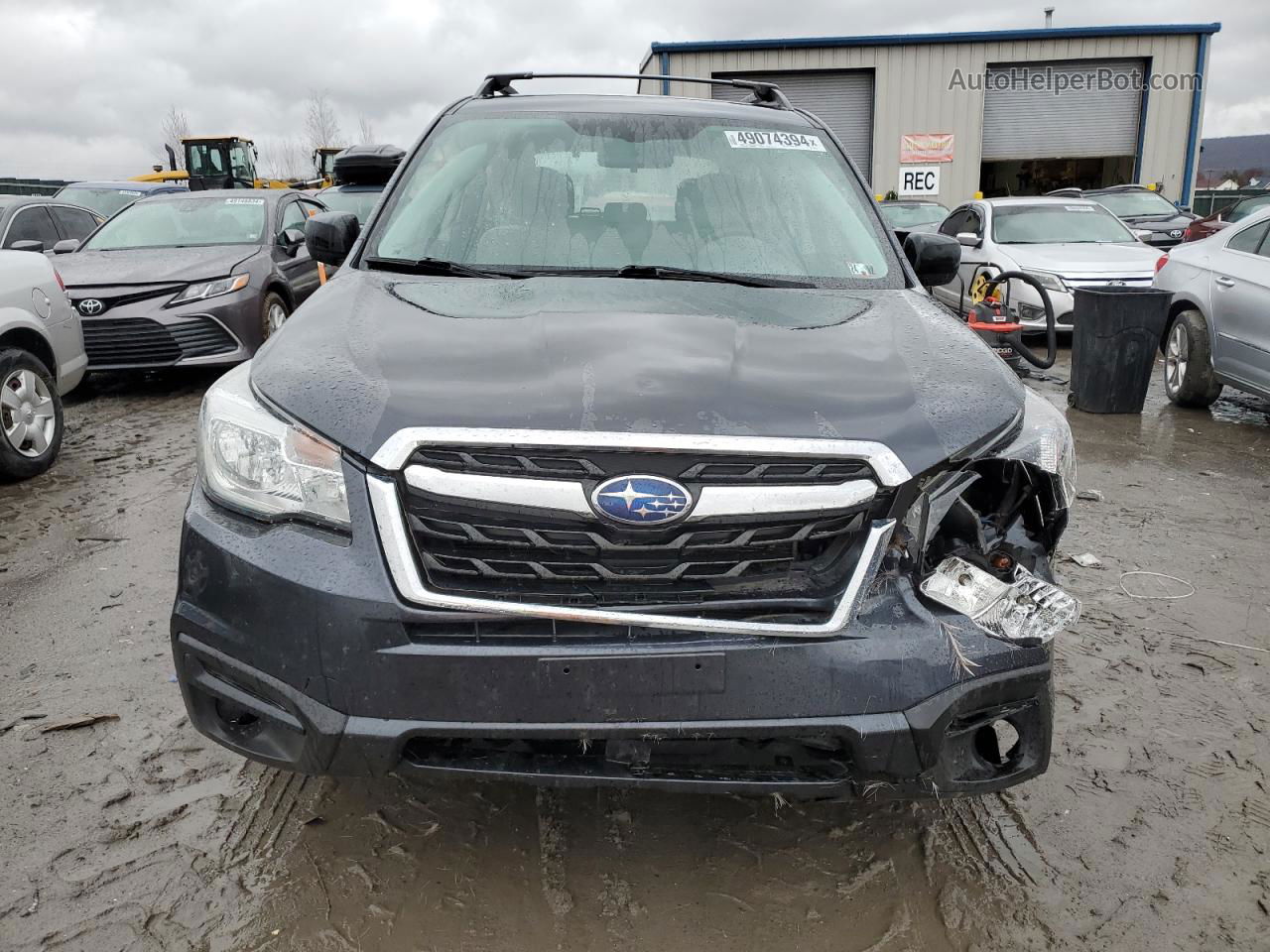 2017 Subaru Forester 2.5i Gray vin: JF2SJABC9HH503320