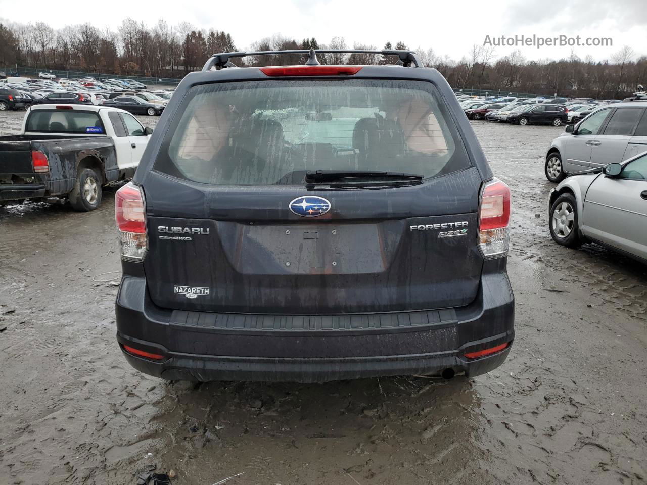 2017 Subaru Forester 2.5i Gray vin: JF2SJABC9HH503320