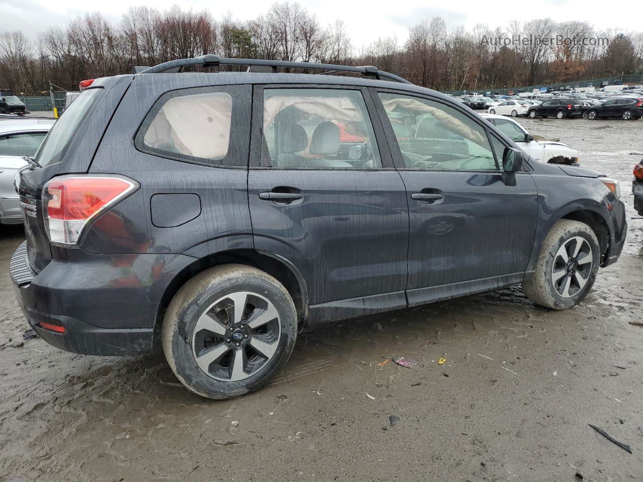 2017 Subaru Forester 2.5i Gray vin: JF2SJABC9HH503320