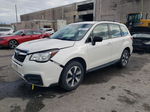 2017 Subaru Forester 2.5i White vin: JF2SJABC9HH519422