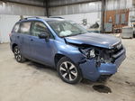 2018 Subaru Forester 2.5i Blue vin: JF2SJABC9JH471748