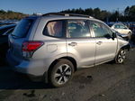 2018 Subaru Forester 2.5i Silver vin: JF2SJABC9JH527039