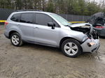 2016 Subaru Forester 2.5i Silver vin: JF2SJABCXGH442087