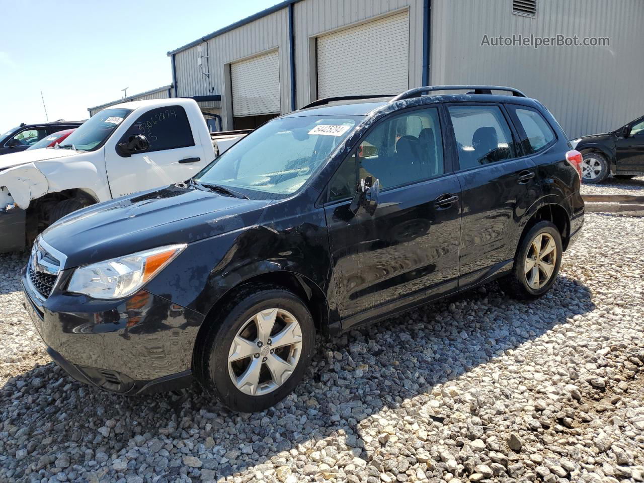 2016 Subaru Forester 2.5i Черный vin: JF2SJABCXGH507178