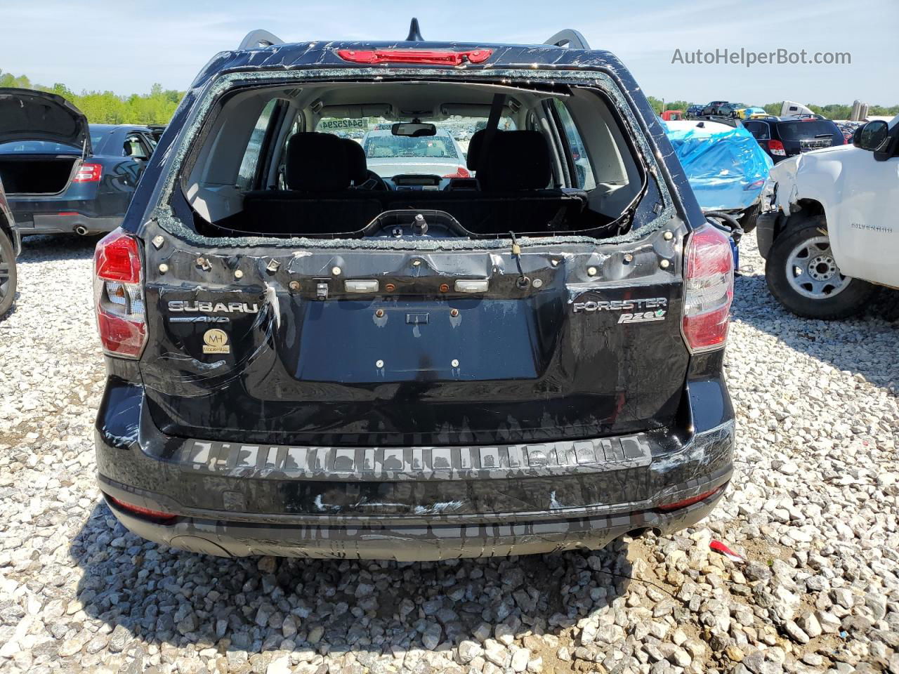 2016 Subaru Forester 2.5i Черный vin: JF2SJABCXGH507178