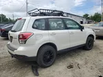 2018 Subaru Forester 2.5i White vin: JF2SJABCXJH436393