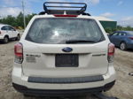 2018 Subaru Forester 2.5i White vin: JF2SJABCXJH436393