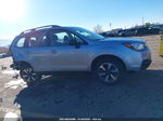 2018 Subaru Forester 2.5i Silver vin: JF2SJABCXJH485271