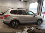 2018 Subaru Forester 2.5i Silver vin: JF2SJABCXJH511495