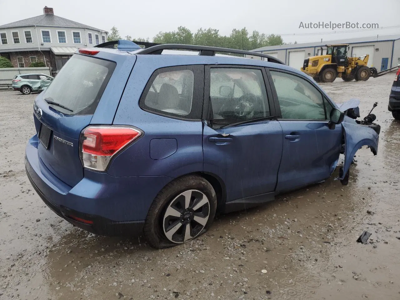 2018 Subaru Forester 2.5i Blue vin: JF2SJABCXJH610656