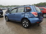 2018 Subaru Forester 2.5i Blue vin: JF2SJABCXJH610656