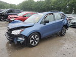 2018 Subaru Forester 2.5i Blue vin: JF2SJABCXJH610656