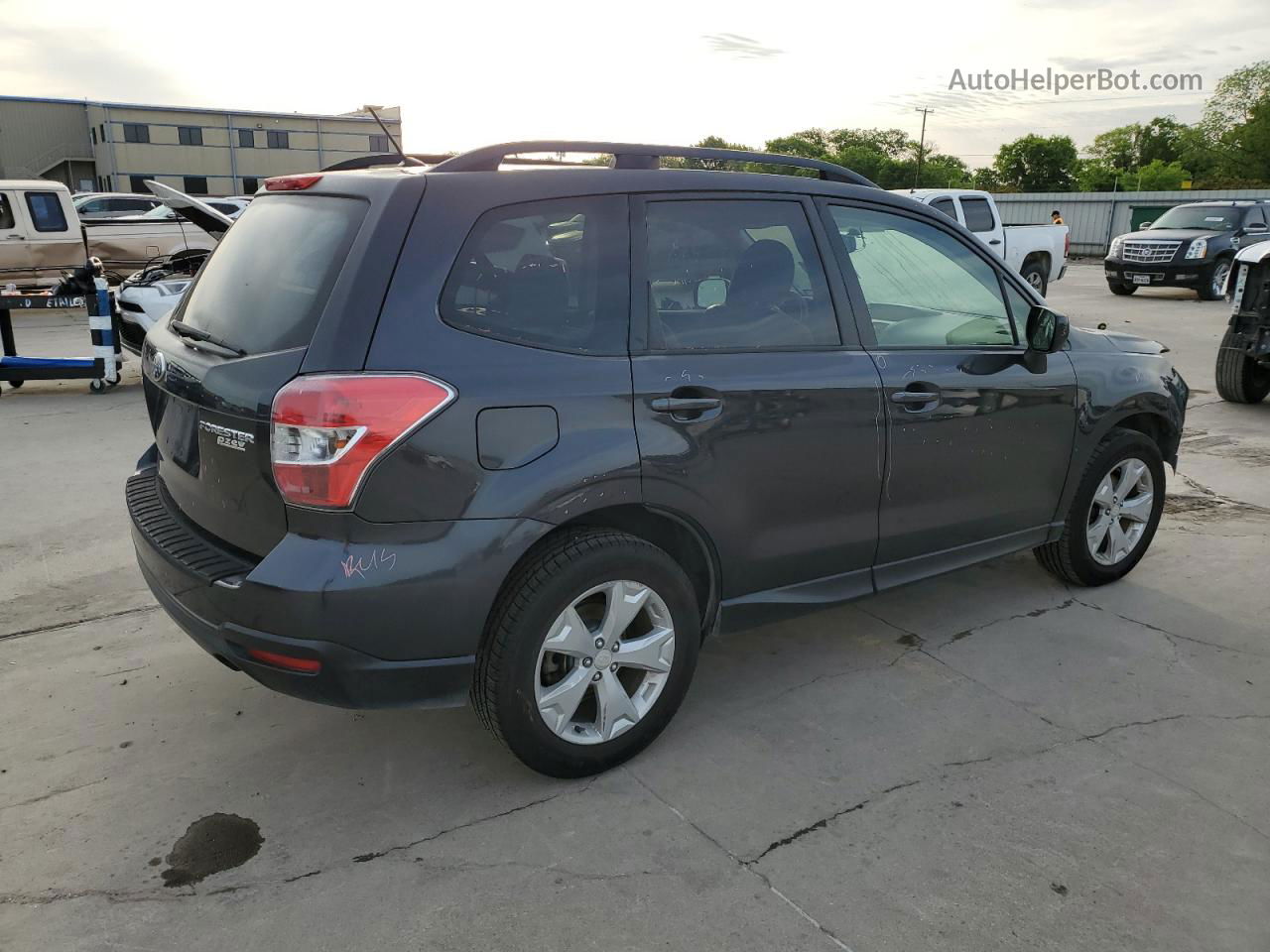 2015 Subaru Forester 2.5i Premium Charcoal vin: JF2SJADC0FH451554