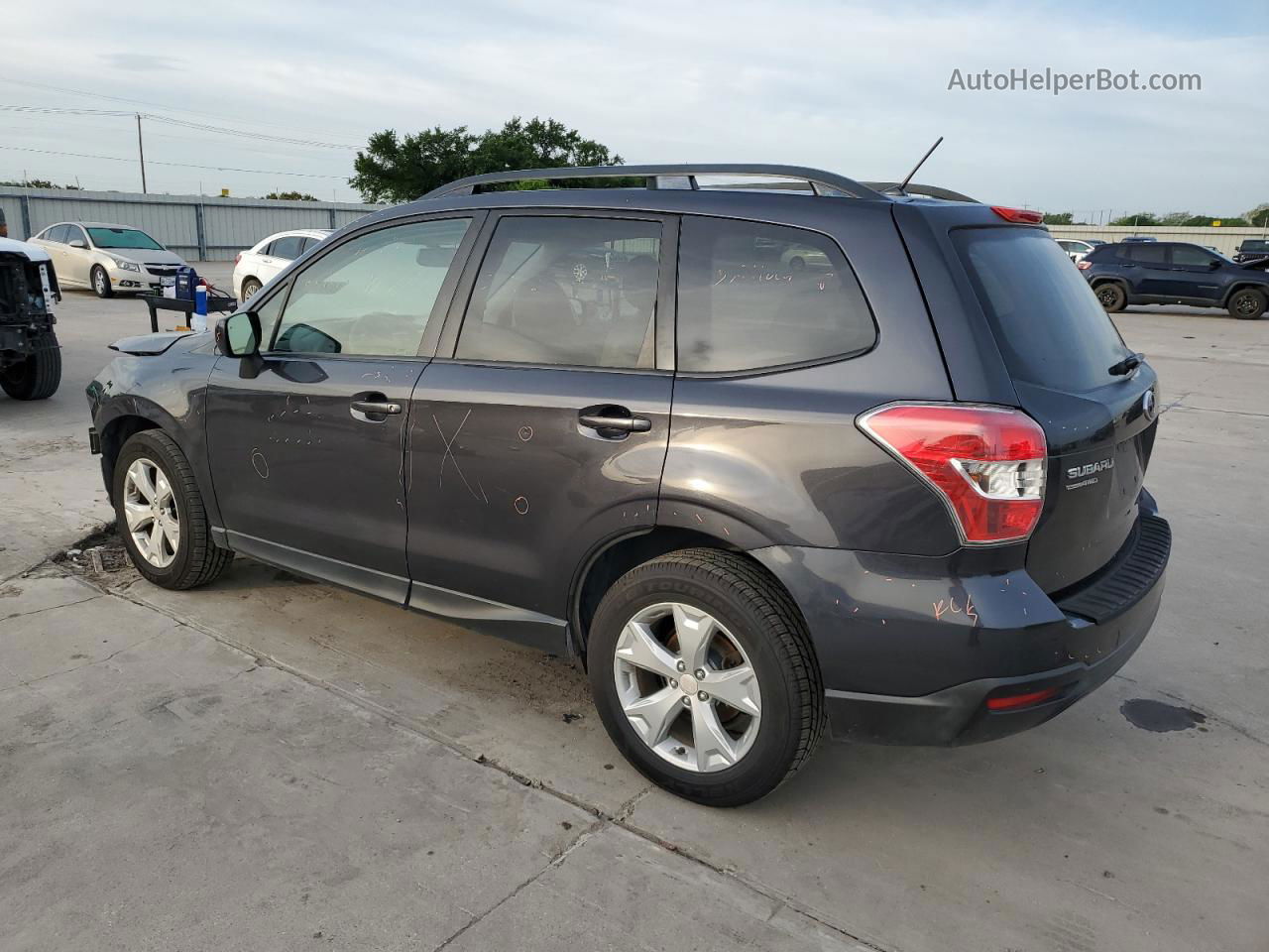 2015 Subaru Forester 2.5i Premium Charcoal vin: JF2SJADC0FH451554