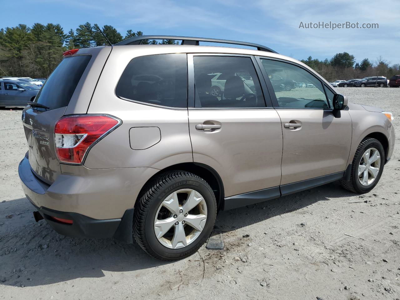 2015 Subaru Forester 2.5i Premium Brown vin: JF2SJADC0FH502180