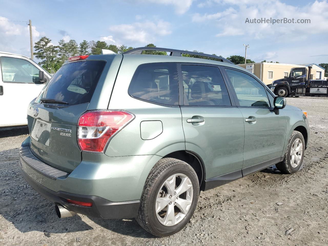 2016 Subaru Forester 2.5i Premium Teal vin: JF2SJADC0GG543805