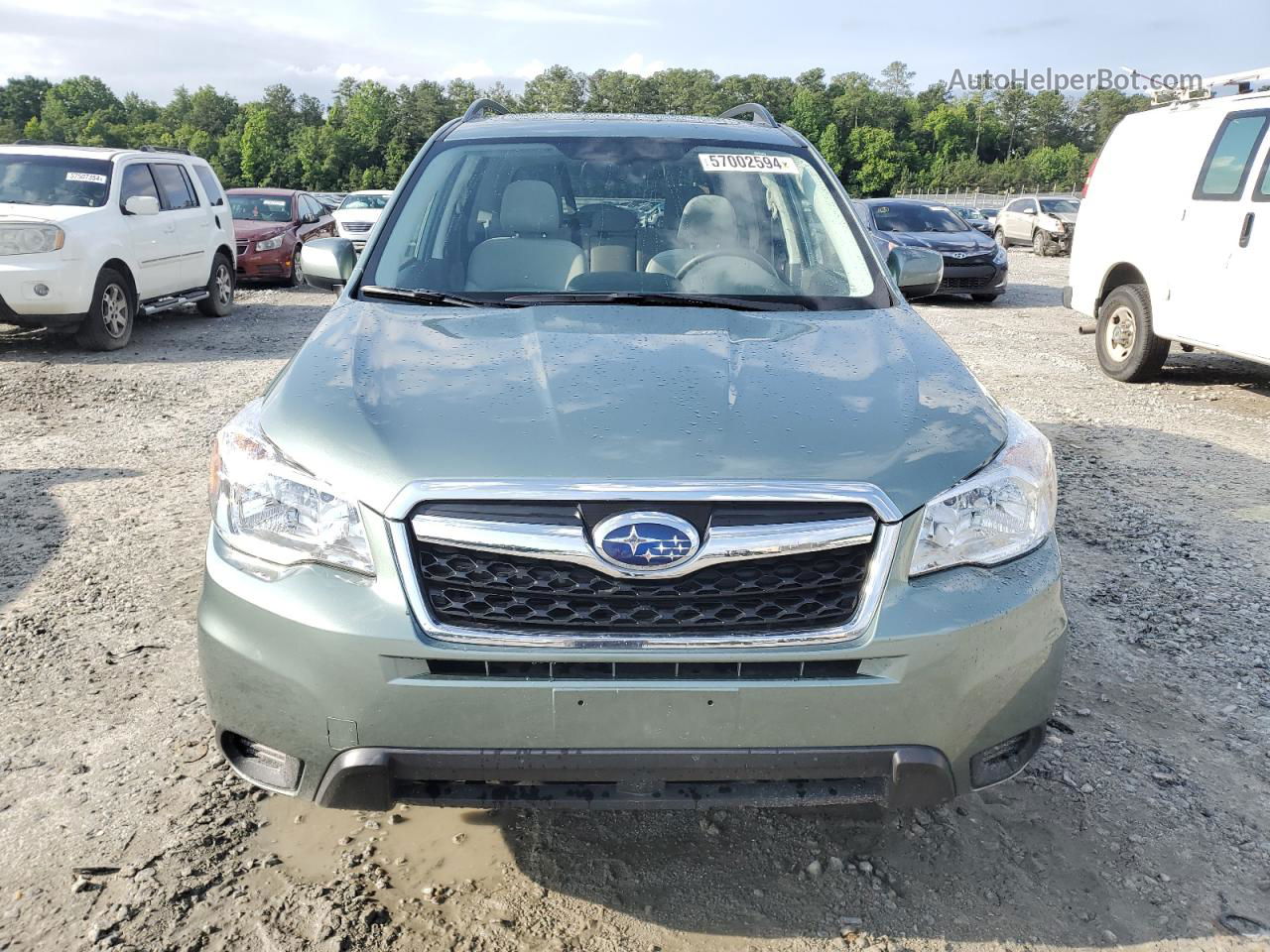 2016 Subaru Forester 2.5i Premium Teal vin: JF2SJADC0GG543805