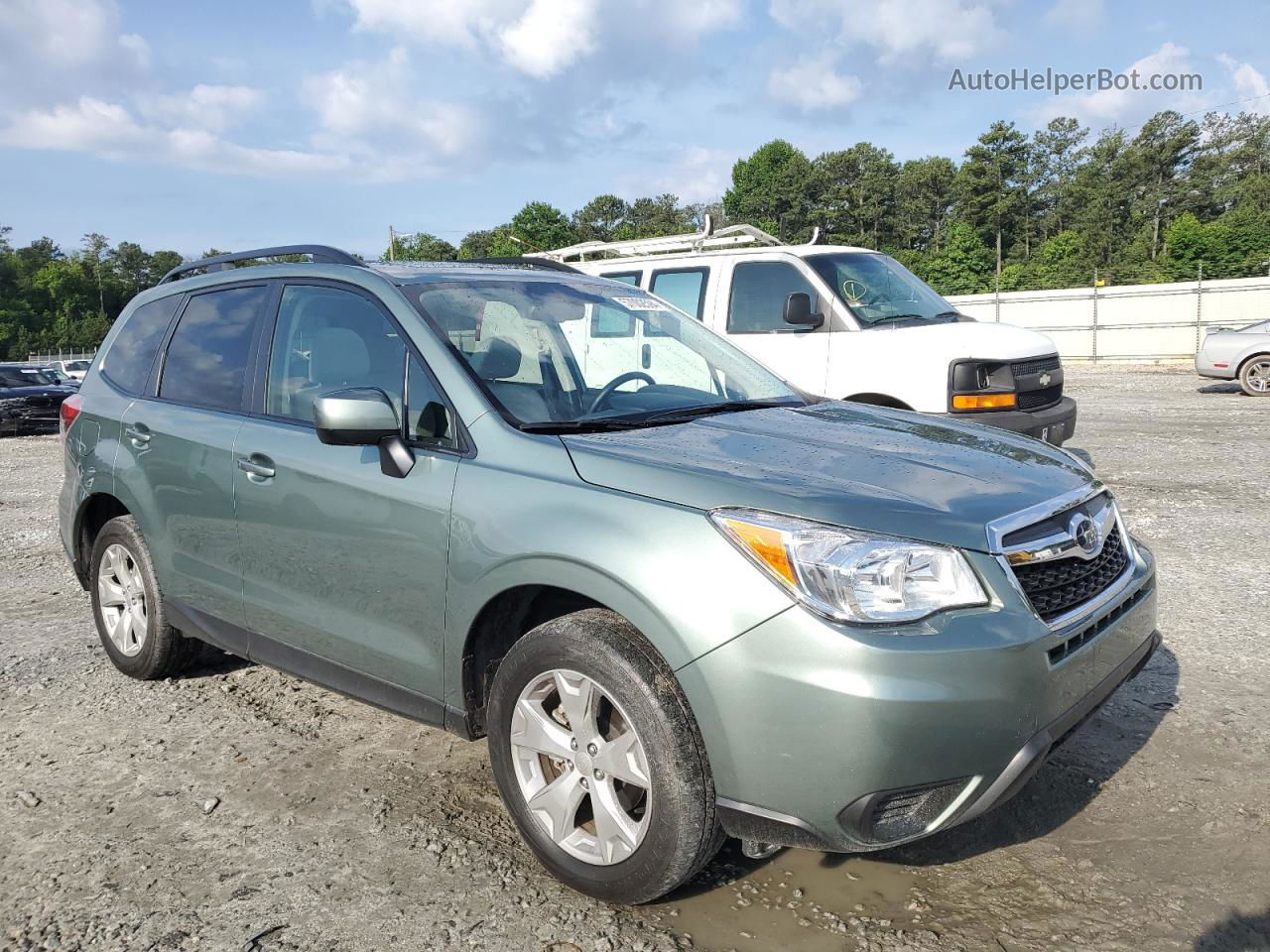 2016 Subaru Forester 2.5i Premium Teal vin: JF2SJADC0GG543805