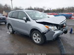 2016 Subaru Forester 2.5i Premium Silver vin: JF2SJADC0GH416837