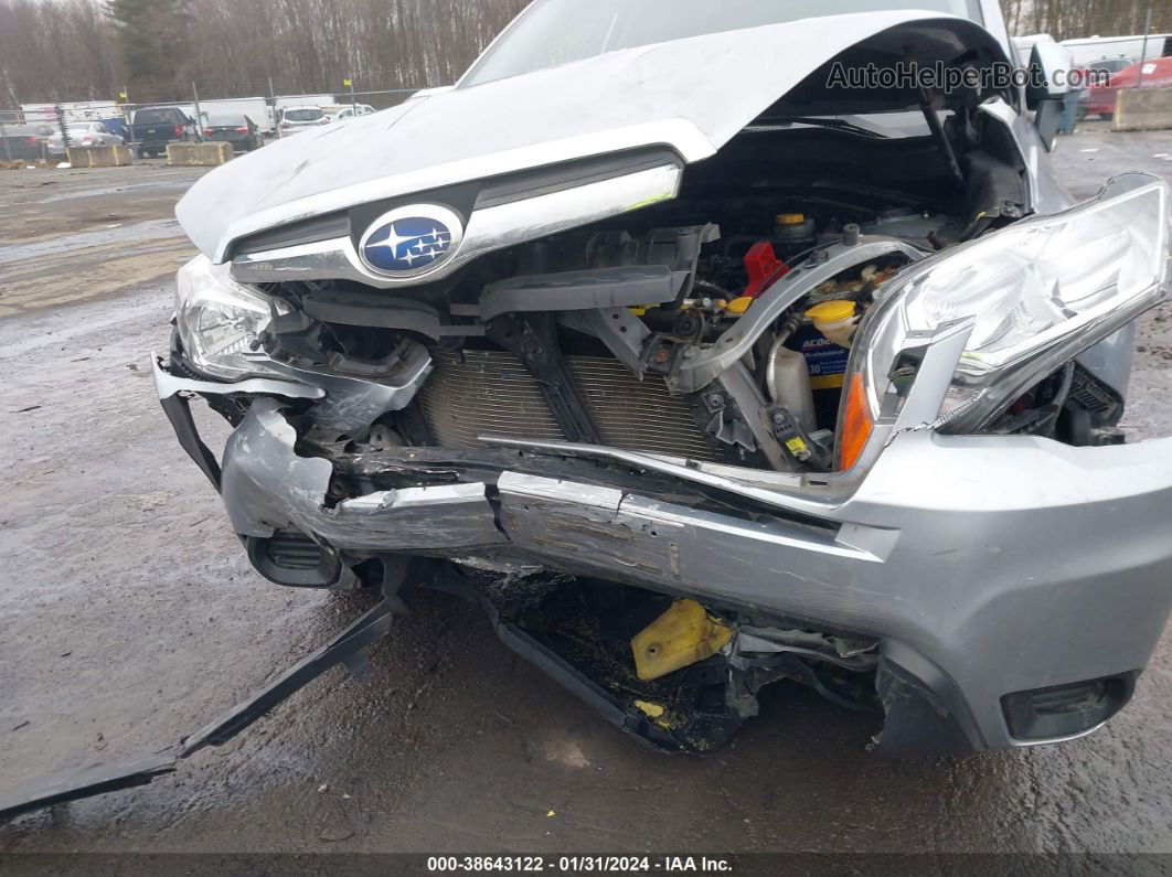 2016 Subaru Forester 2.5i Premium Silver vin: JF2SJADC0GH416837