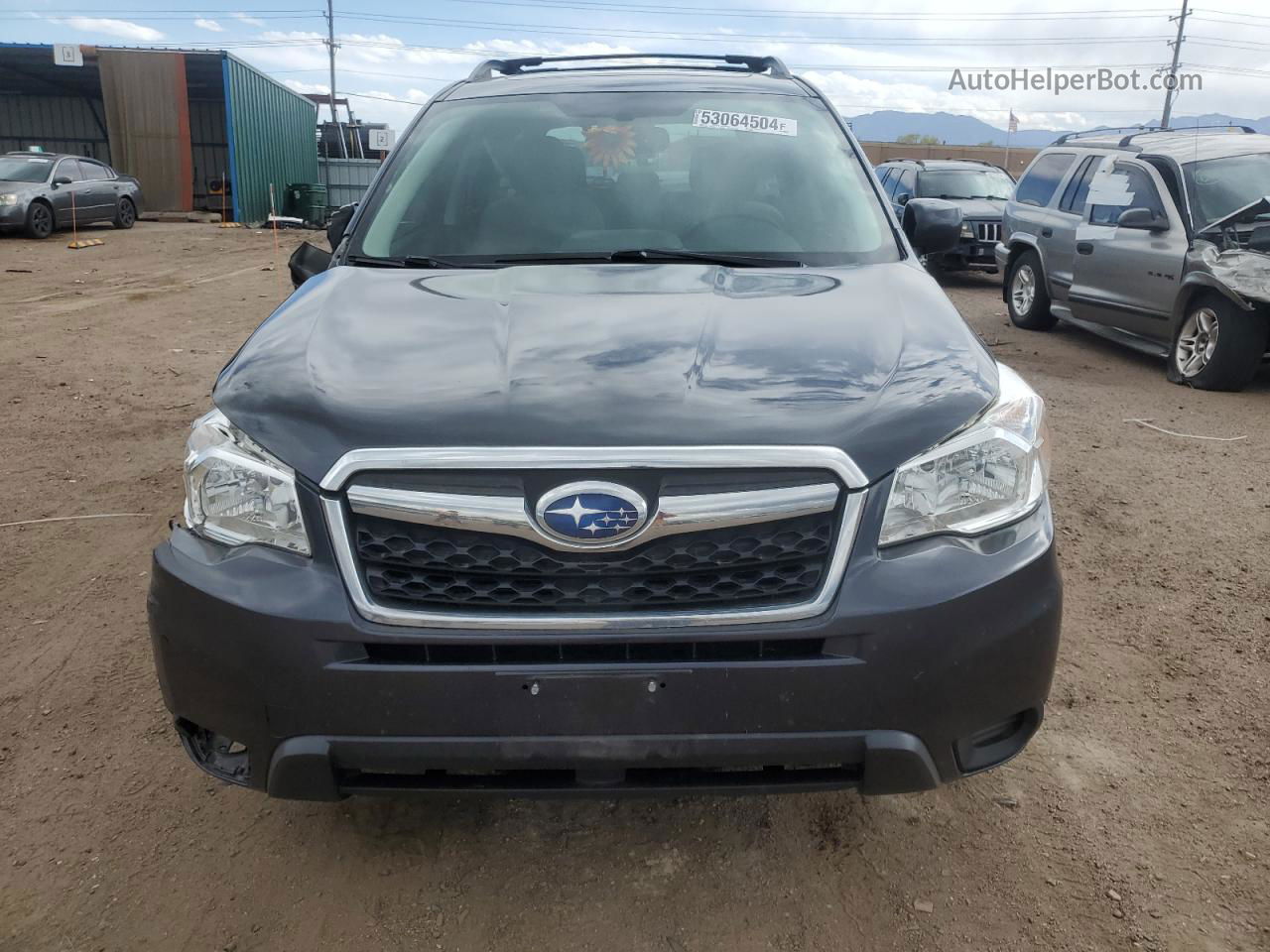 2016 Subaru Forester 2.5i Premium Charcoal vin: JF2SJADC0GH453855