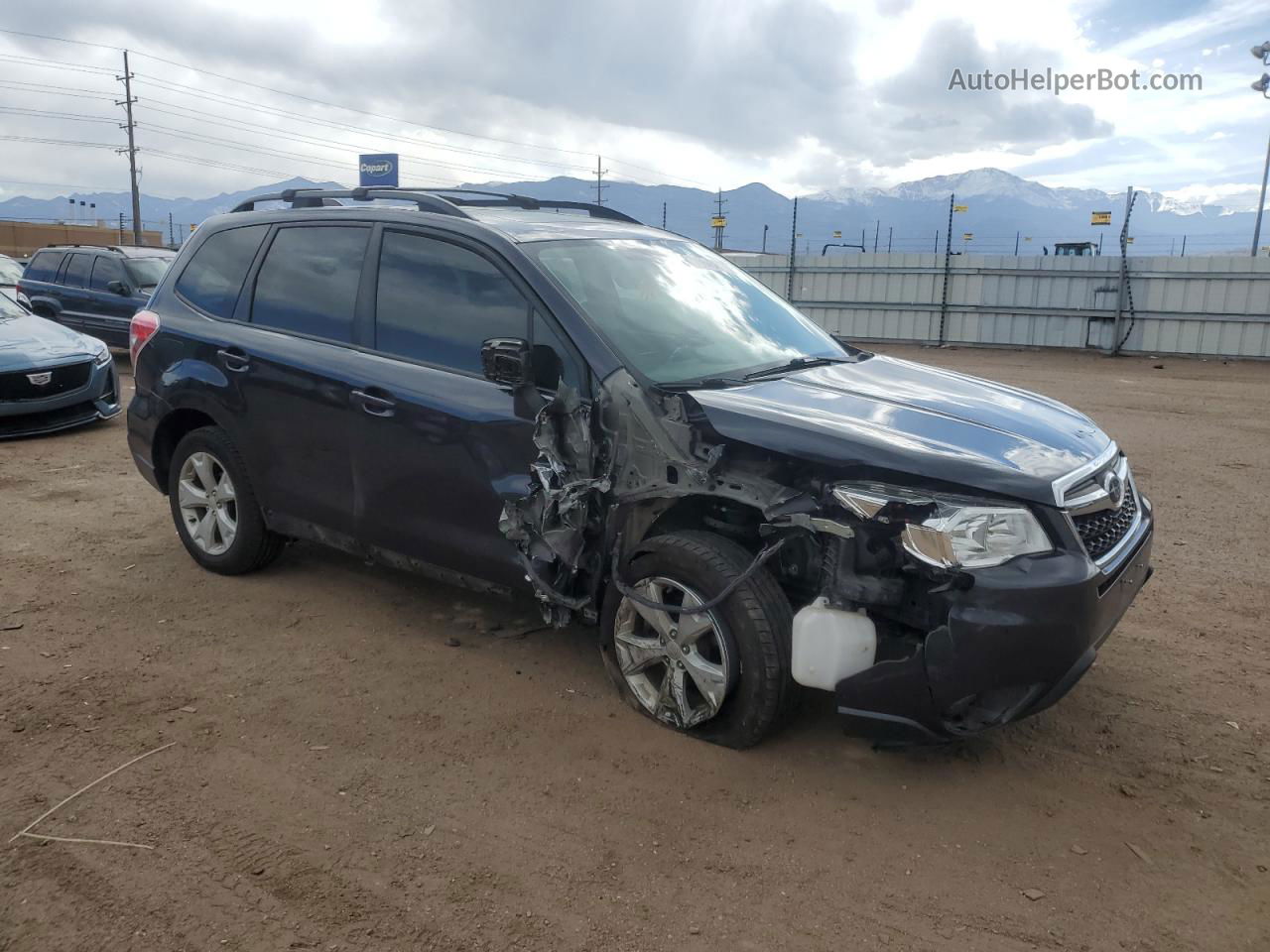 2016 Subaru Forester 2.5i Premium Charcoal vin: JF2SJADC0GH453855