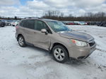 2016 Subaru Forester 2.5i Premium Бежевый vin: JF2SJADC0GH534919