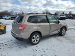 2016 Subaru Forester 2.5i Premium Бежевый vin: JF2SJADC0GH534919