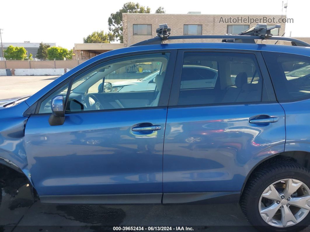 2015 Subaru Forester 2.5i Premium Blue vin: JF2SJADC1FG516501