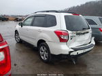 2015 Subaru Forester 2.5i Premium White vin: JF2SJADC1FH523006