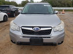 2015 Subaru Forester 2.5i Premium Silver vin: JF2SJADC1FH546236