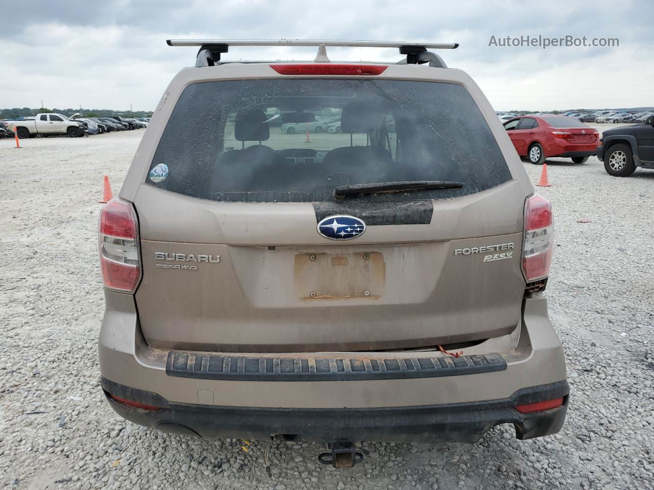 2016 Subaru Forester 2.5i Premium Tan vin: JF2SJADC1GH452441