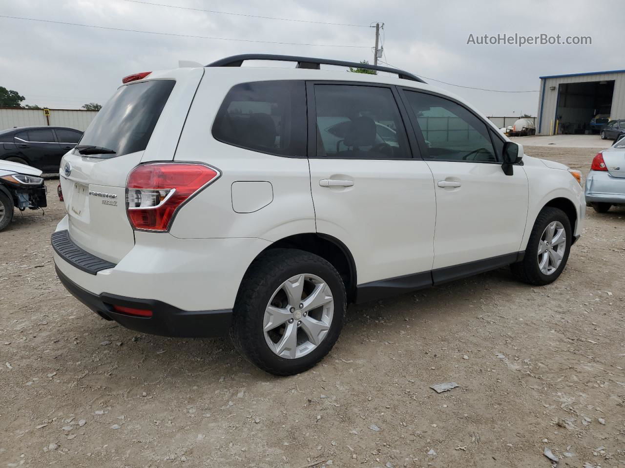 2016 Subaru Forester 2.5i Premium Белый vin: JF2SJADC1GH457946