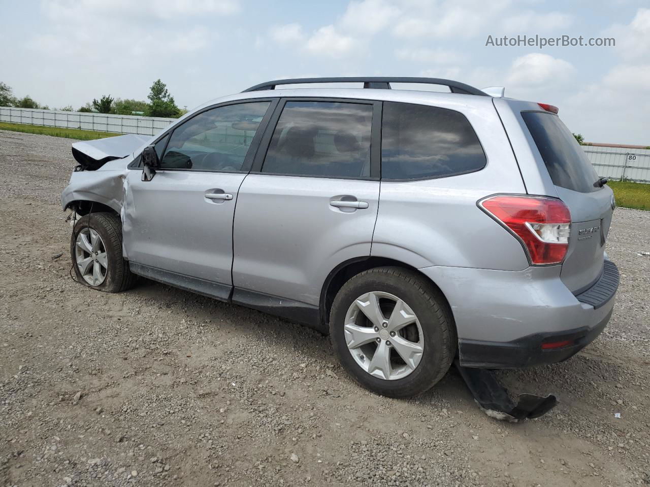 2016 Subaru Forester 2.5i Premium Silver vin: JF2SJADC1GH475394