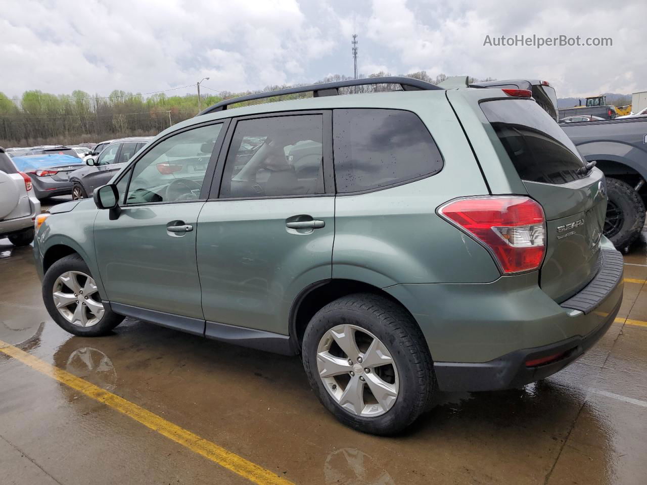 2016 Subaru Forester 2.5i Premium Зеленый vin: JF2SJADC1GH492471