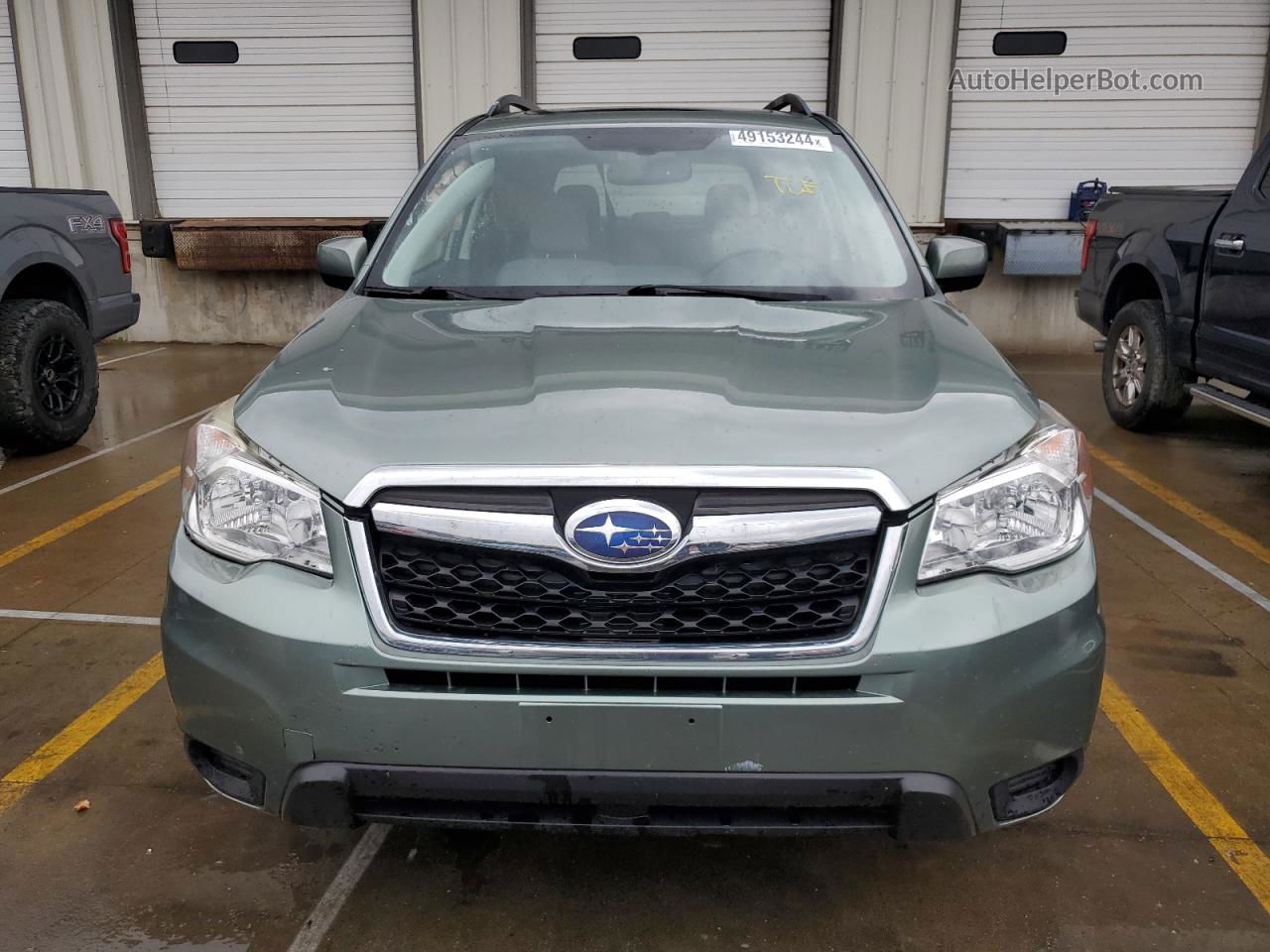 2016 Subaru Forester 2.5i Premium Green vin: JF2SJADC1GH492471