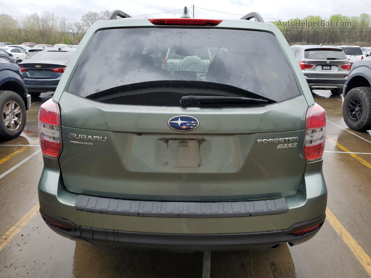 2016 Subaru Forester 2.5i Premium Green vin: JF2SJADC1GH492471