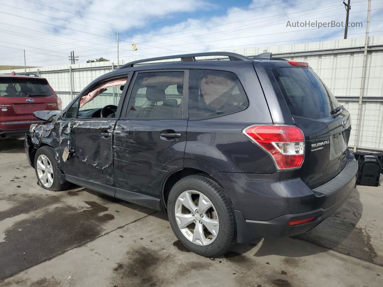 2016 Subaru Forester 2.5i Premium Black vin: JF2SJADC1GH511648