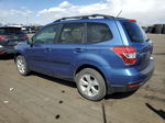 2015 Subaru Forester 2.5i Premium Blue vin: JF2SJADC2FG476350