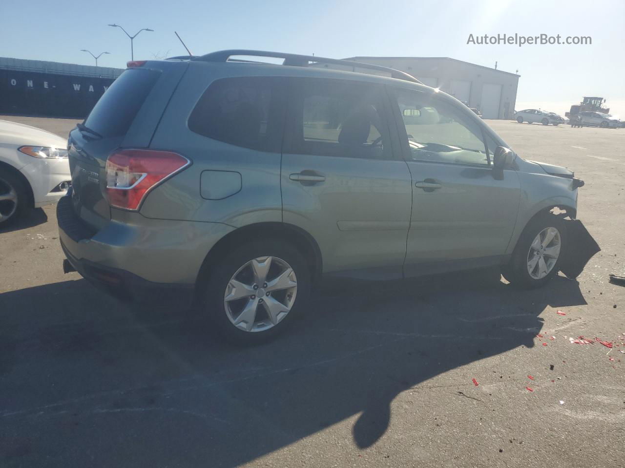 2015 Subaru Forester 2.5i Premium Green vin: JF2SJADC2FH558766