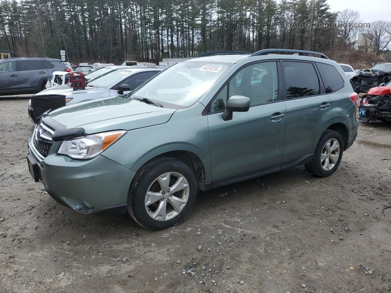 2016 Subaru Forester 2.5i Premium Green vin: JF2SJADC2GH496643