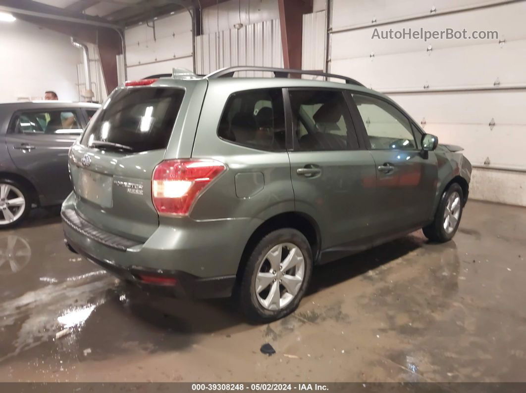 2016 Subaru Forester 2.5i Premium Green vin: JF2SJADC2GH517992