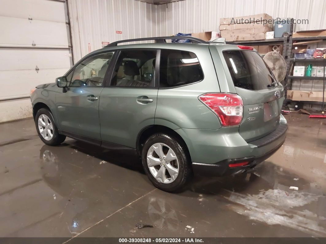 2016 Subaru Forester 2.5i Premium Green vin: JF2SJADC2GH517992