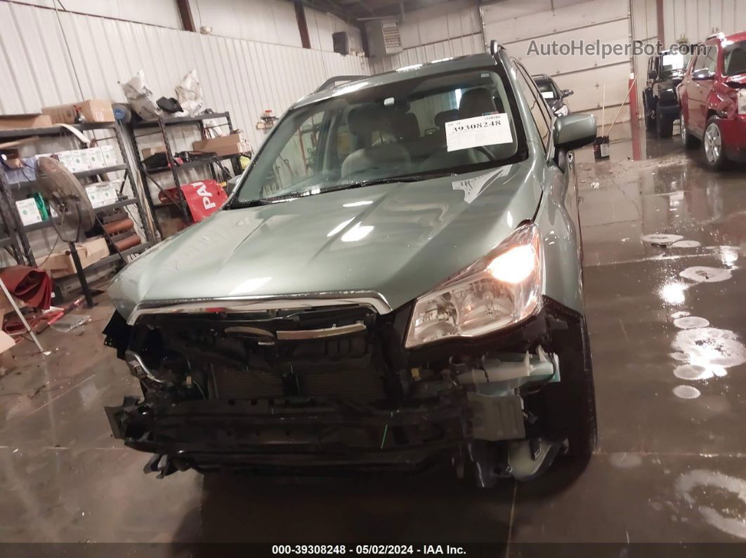 2016 Subaru Forester 2.5i Premium Green vin: JF2SJADC2GH517992