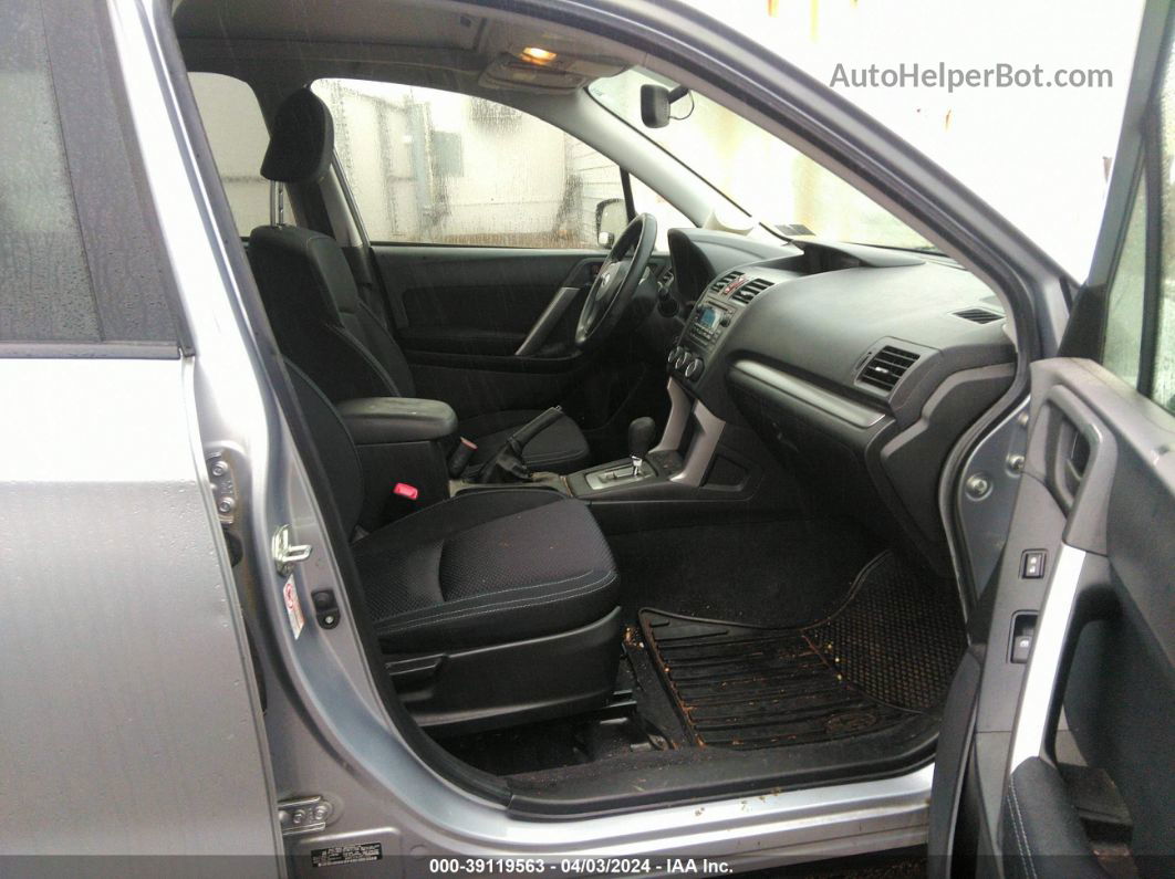 2015 Subaru Forester 2.5i Premium Серебряный vin: JF2SJADC3FH431766